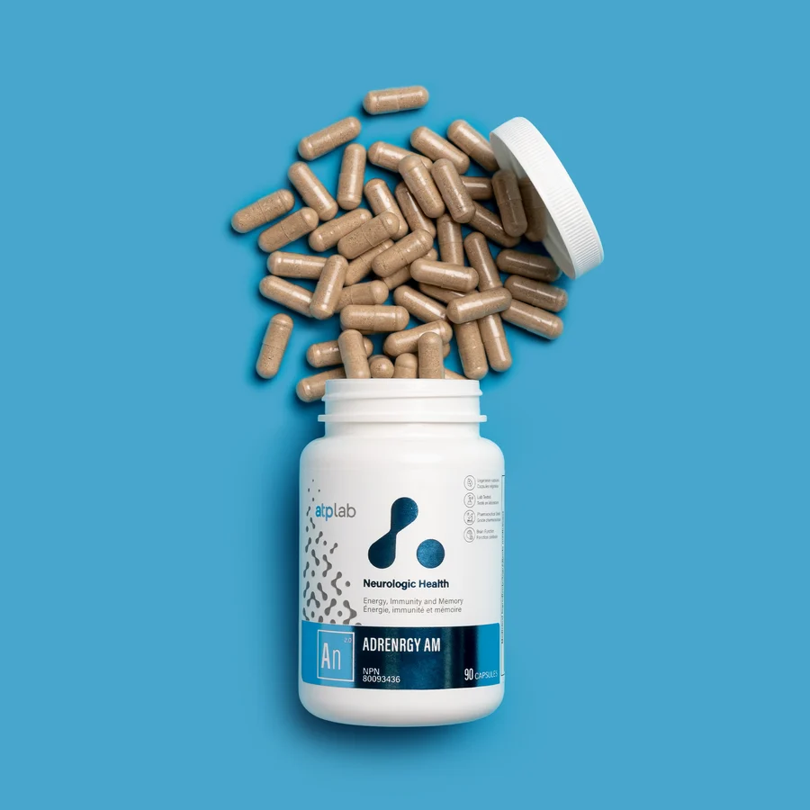 ATP Lab : AdrenRGY AM, 90 capsules.