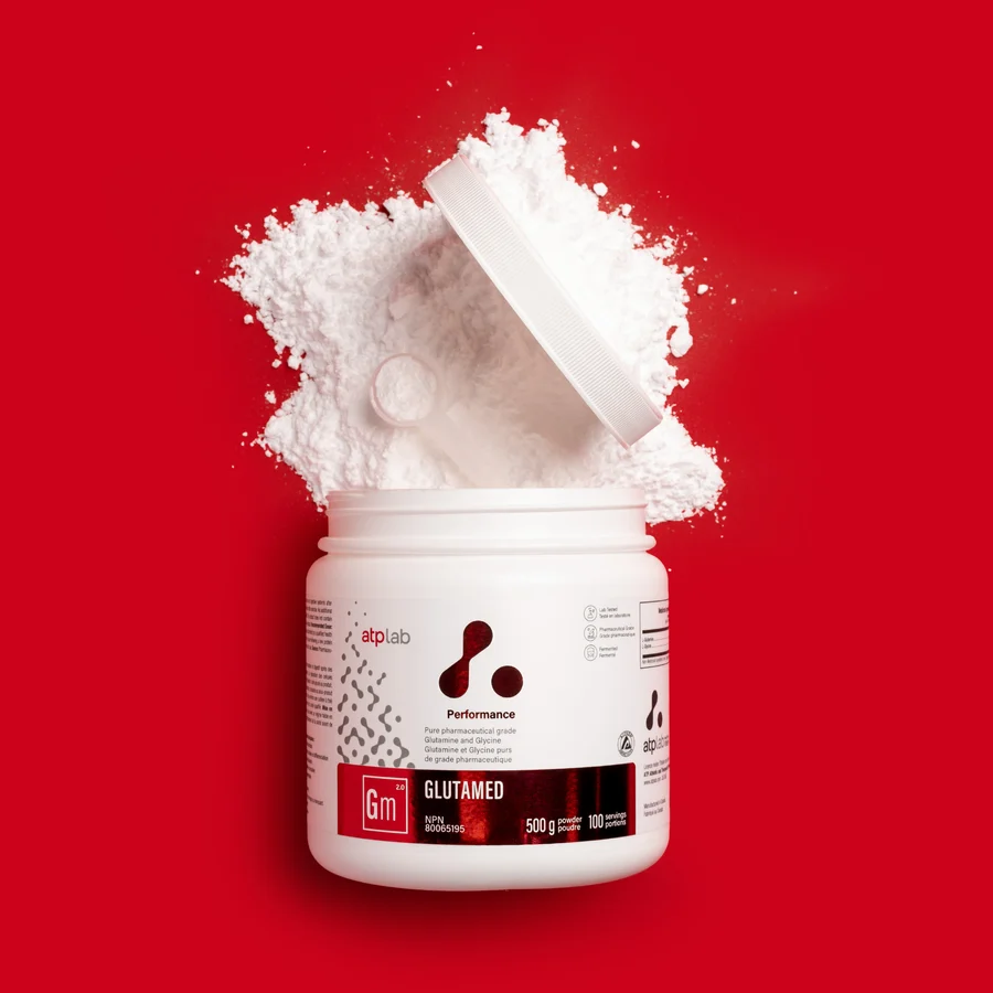 ATP Lab : Glutamed, 500 g · 100 portions.