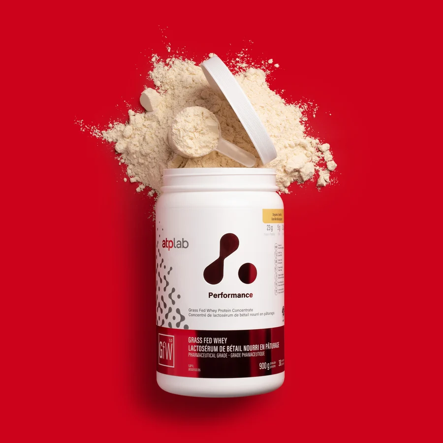 ATP Lab : Grass Fed Whey, 900 g · Vanille.