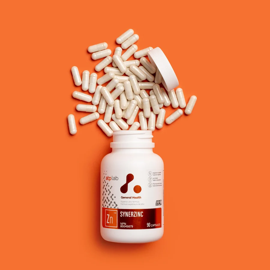 ATP Lab : Synerzinc, 90 capsules.