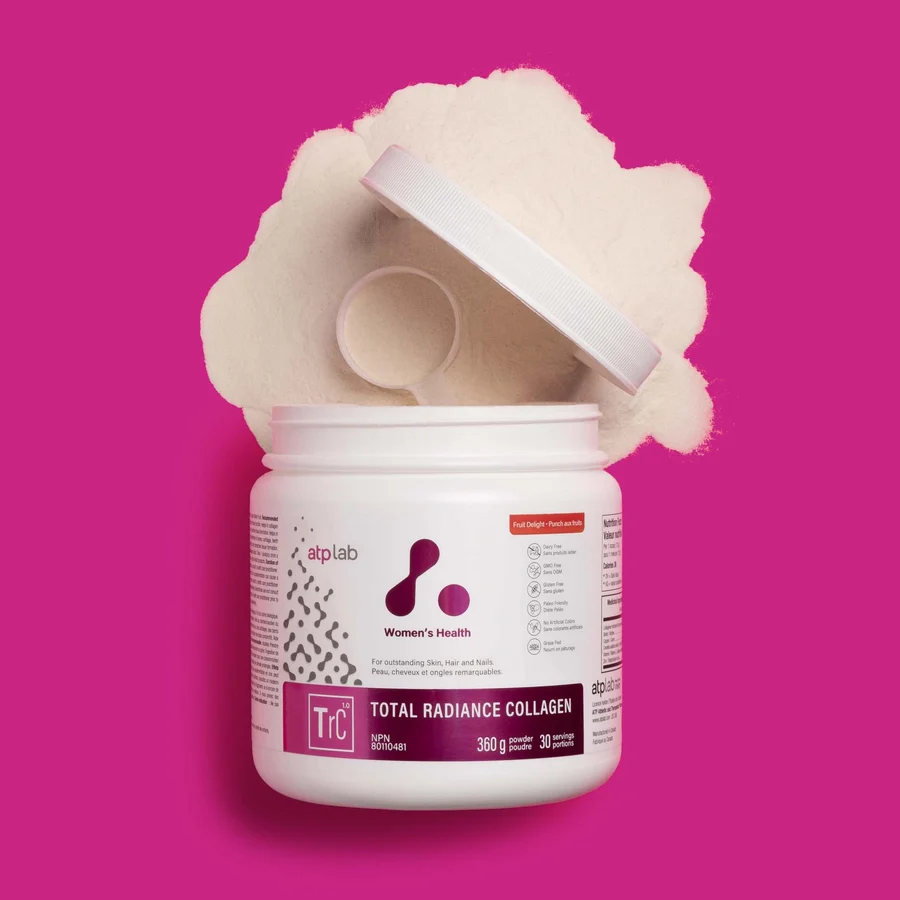 ATP Lab : Total Radiance Collagen, 360 g · Punch aux fruits.